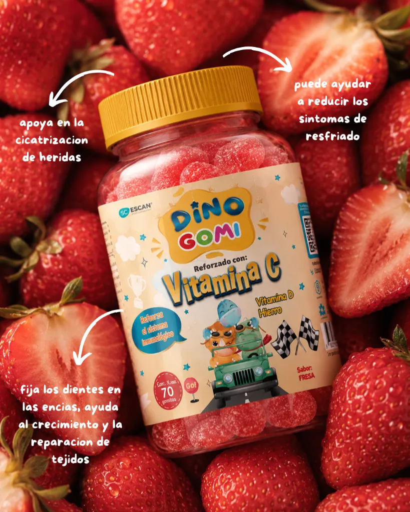 Dino Vitamina C contra la deficiencia de zinc y diarrea.webp