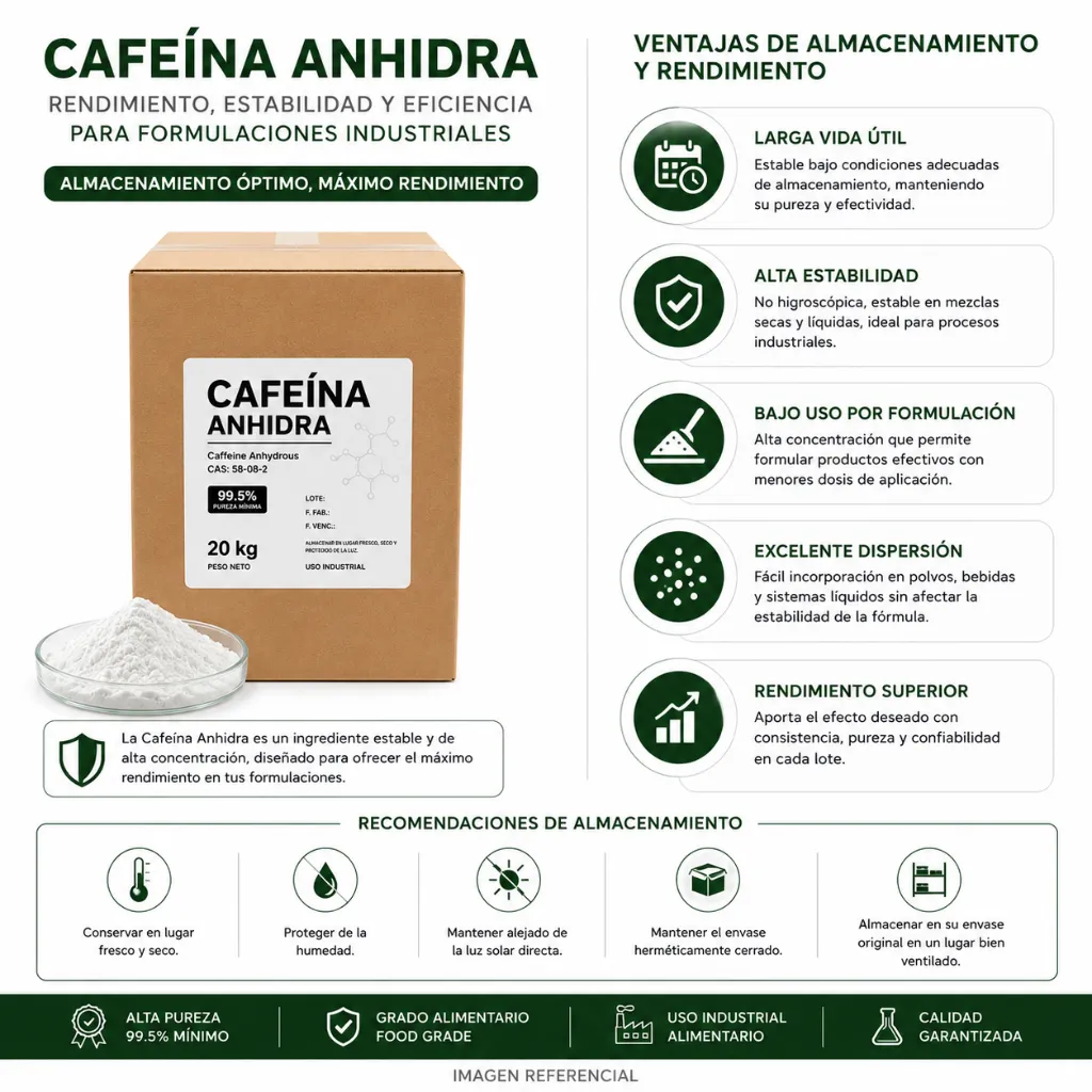 cafeina anhidra almacenamiento.webp