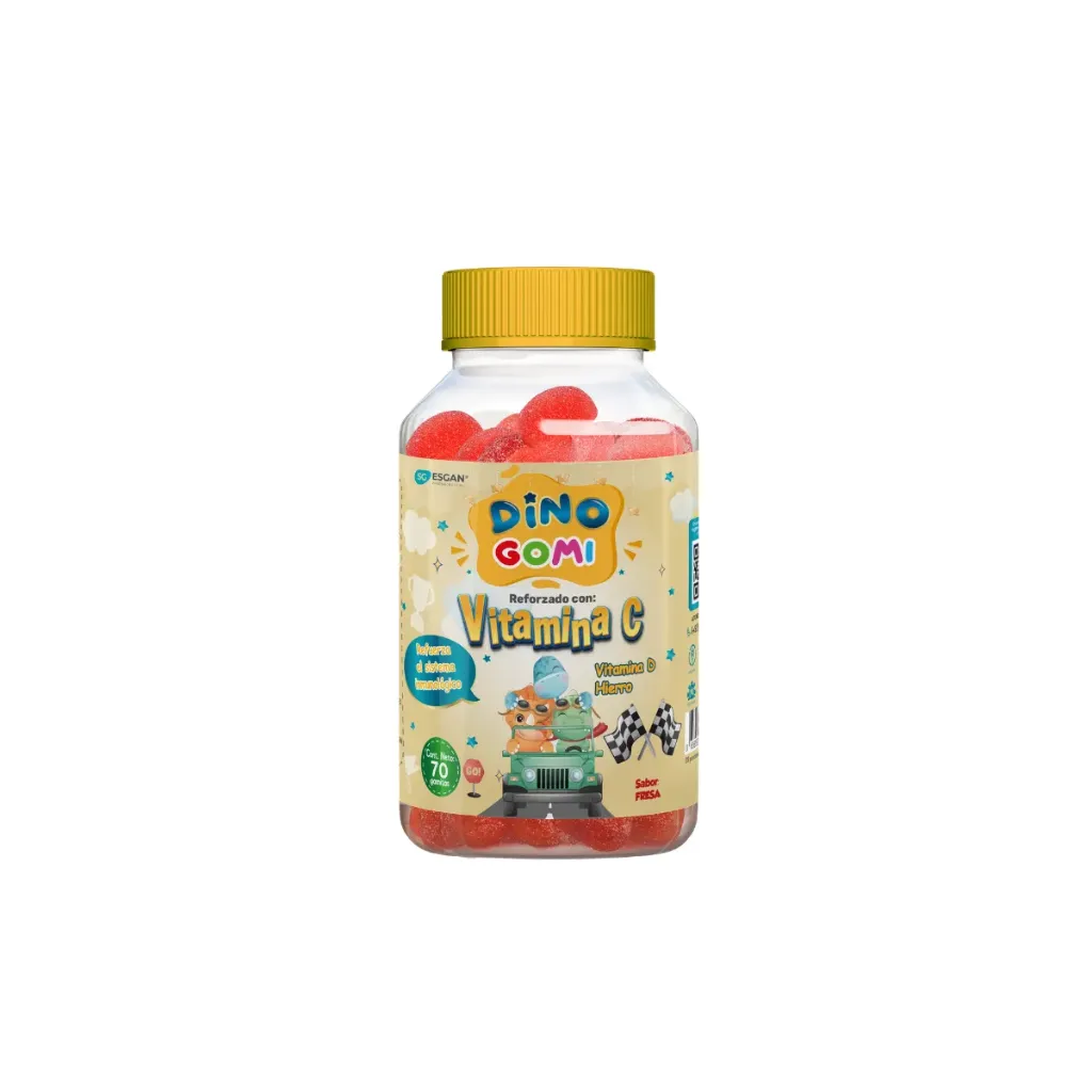 GOMITAS  DE VITAMINA C - DINO KIDS